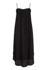 saia Oh, Boy feminina preta com com forro e fenda