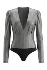 body Colcci feminino metalizado 