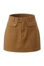 Saia Renner feminina marrom