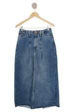 Saia jeans longa Renner azul