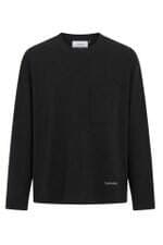Camiseta Manga Longa Calvin Klein masculina preta