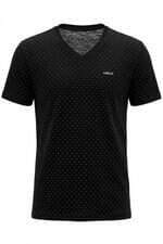 Camiseta Colcci masculina preta em poás