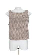 Colete Mixed feminino bege