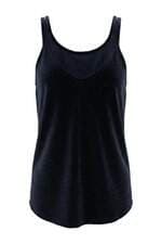 Regata Hit feminina em veludo azul marinho