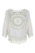 Blusa Talita Kume feminina off white