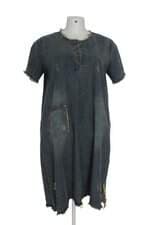 Vestido jeans feminino azul