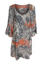 Vestido Feminino Estampado Indumentária 