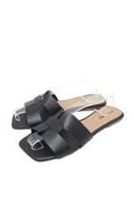 Rasteirinha Pamela Diniz feminina preta