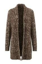 Casaco MNG Feminino Marrom Mescla