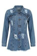 Jaqueta Feminina Leon Jeans Azul 