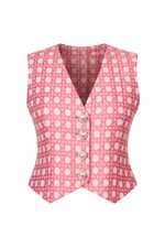 Colete Renner feminina rosa