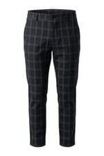 Calça Zara feminina xadrez preta