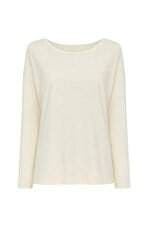 Blusa M.Officer com barra mullet bege