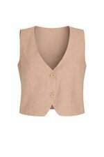 Colete Renner feminino bege