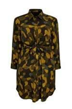 Vestido Chemise Estampado Mango 