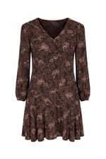 Vestido Curto Estampa Animal Print Renner