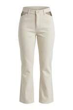 Calça NXTLVL de sarja feminina bege