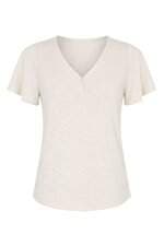 Blusa Liquido feminina bege