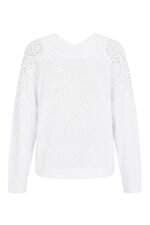 Blusa Feminina Ambicione Tricot Off White 