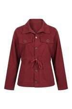 Parka feminina Quintess vinho