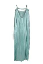 Vestido Presage feminino verde plissado