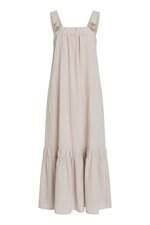 Vestido feminino branco com com forro