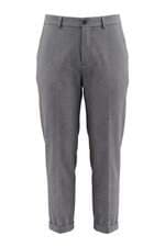 Calça de tecido Zara masculino cinza