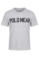 Camiseta Polo Wear masculino cinza