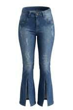 calça jeans feminina azul 