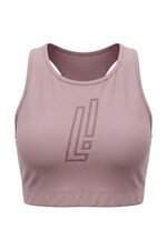Top esportivo Live feminino rosa com bojo