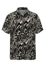 Camisa Gang Preta Estampada