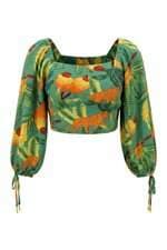 cropped  Renner feminino verde