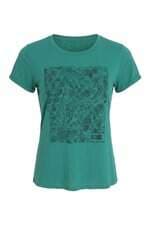 camiseta esportiva Track & Field feminina verde