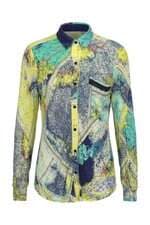 Camisa Mob feminina estampada