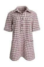 vestido polo em tweed kok 