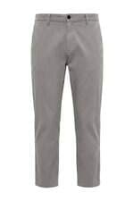 Calça de sarja Zara masculina cinza