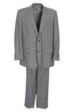 Conjunto Masculino Blazer Tam60 Calça Tam56 Via Veneto Cinza 