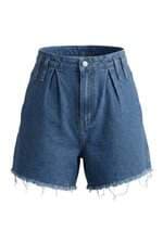 Shorts feminino azul