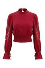 blusa Lezalez feminina vermelha