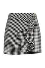 Saia Lulu feminina xadrez 