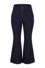 calça de tecido Tvz feminina azul marinho