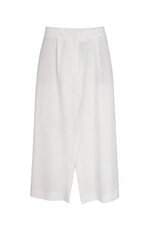 Calça pantalona Zara off white