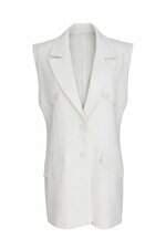 Colete alfaiataria Rock Lola off white