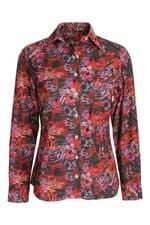 Camisa Dudalina feminina estampada