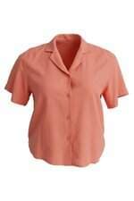 Camisa Uniqlo feminina laranja