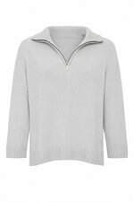 blusa feminina tricot azul