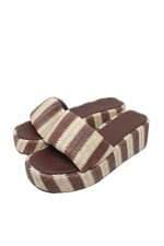Tamanco Renner flatform marrom
