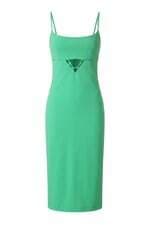Vestido Midi Feminino Zara Verde