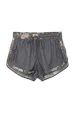 Shorts Farm feminino cinza com cós com elástico