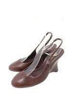 Scarpin Arezzo anabela marrom